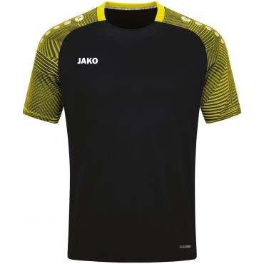 JAKO T-shirt Performance 6122 Noir Jaune