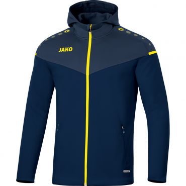 JAKO Veste à Capuchon Champ 2.0 6820 Marine Fluo Jaune